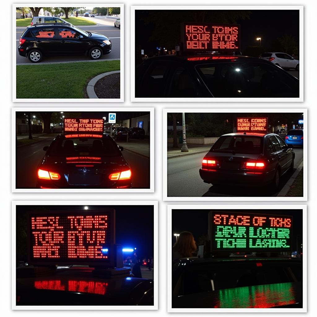 Effective LED Car Sign Messages