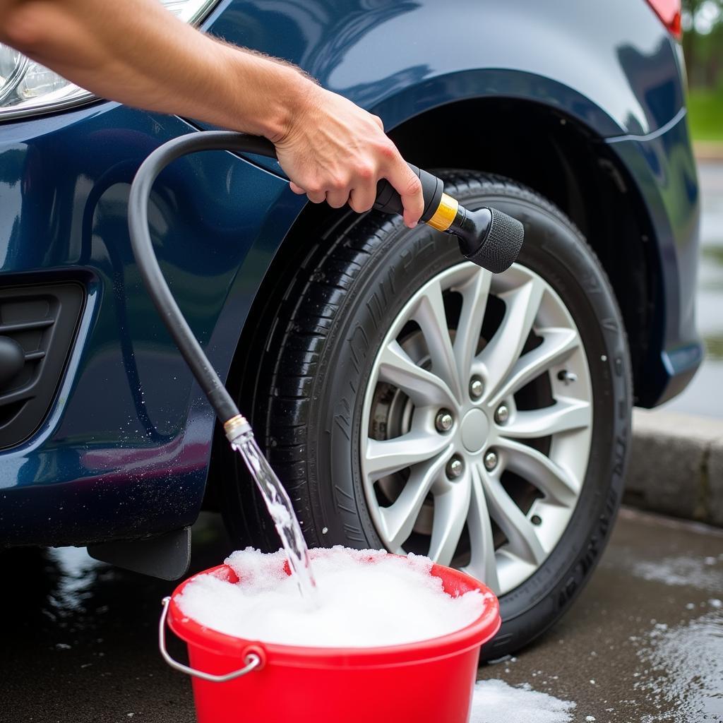 Maintaining Clean Tires Between Car Shows