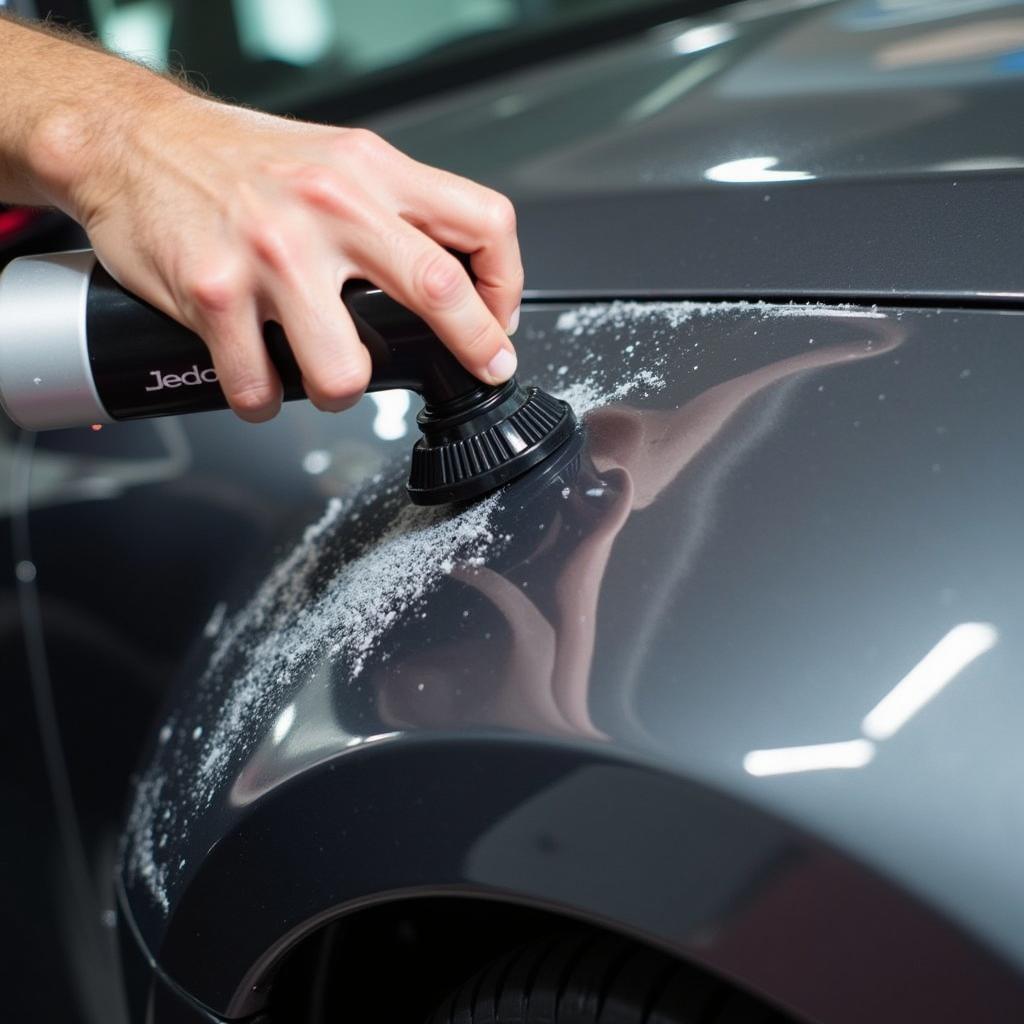 Maintaining a Boss Detailed Car: Regular washing and use of detailing spray are key to prolonging the results of a boss detailing job. 