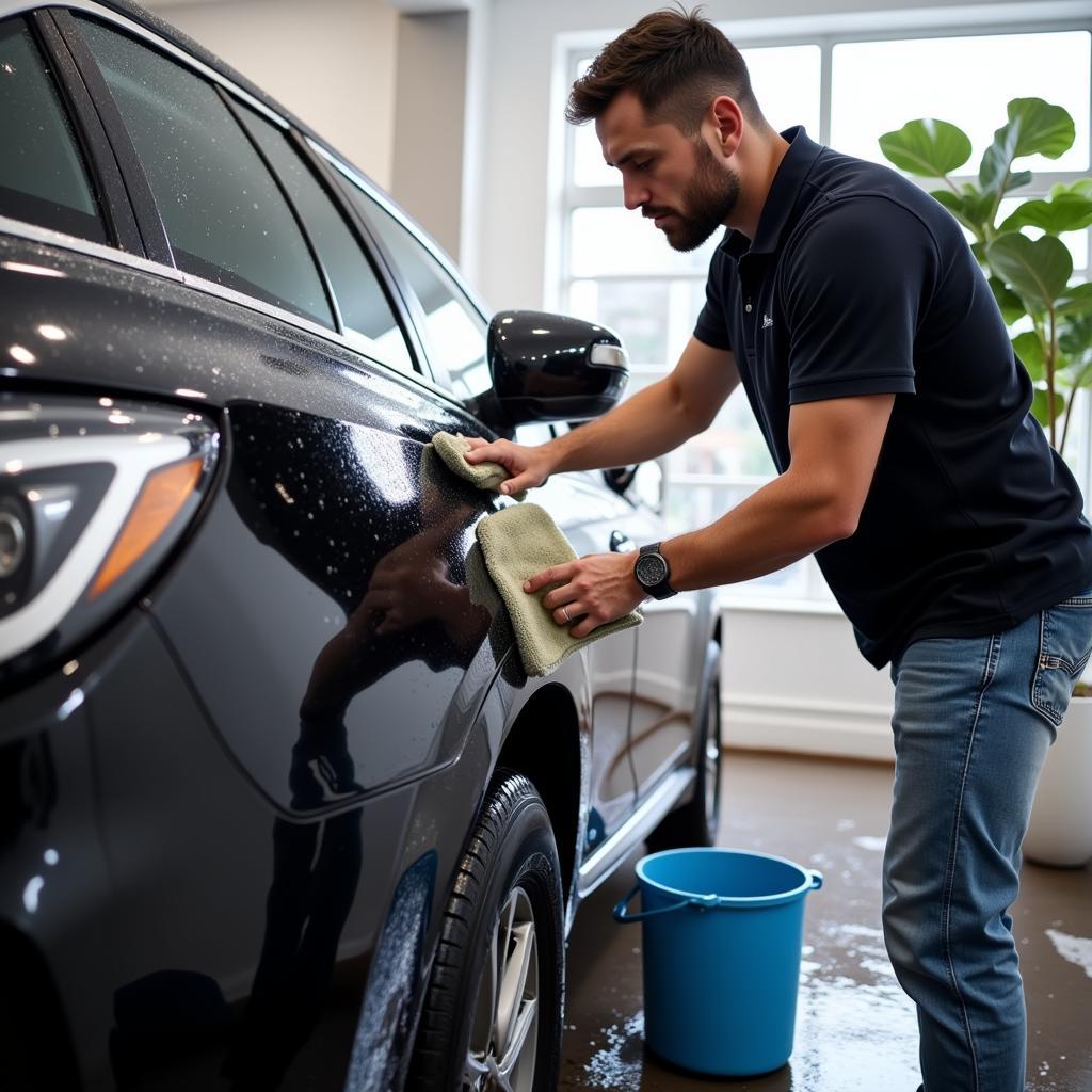 Maintaining a Ceramic Coated Car with Proper Washing Techniques