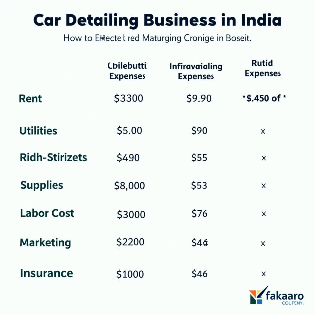 Managing Car Detailing Business Expenses