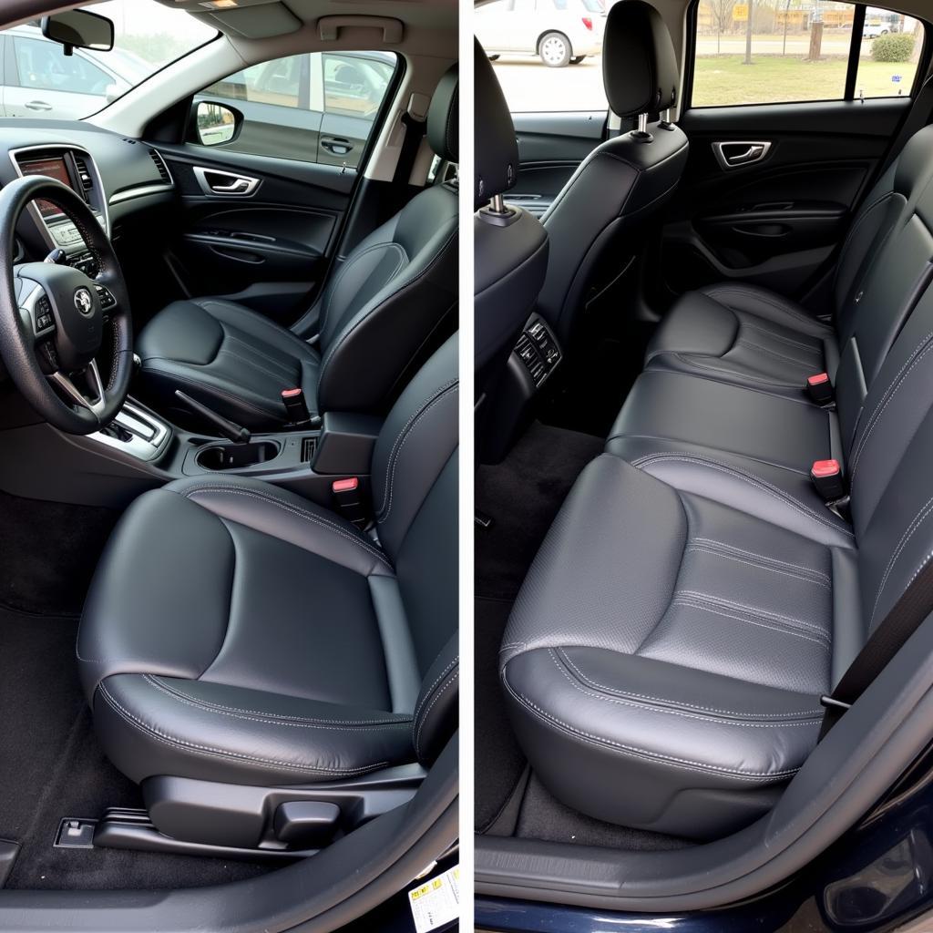 Complete interior restoration of a car in Medina County