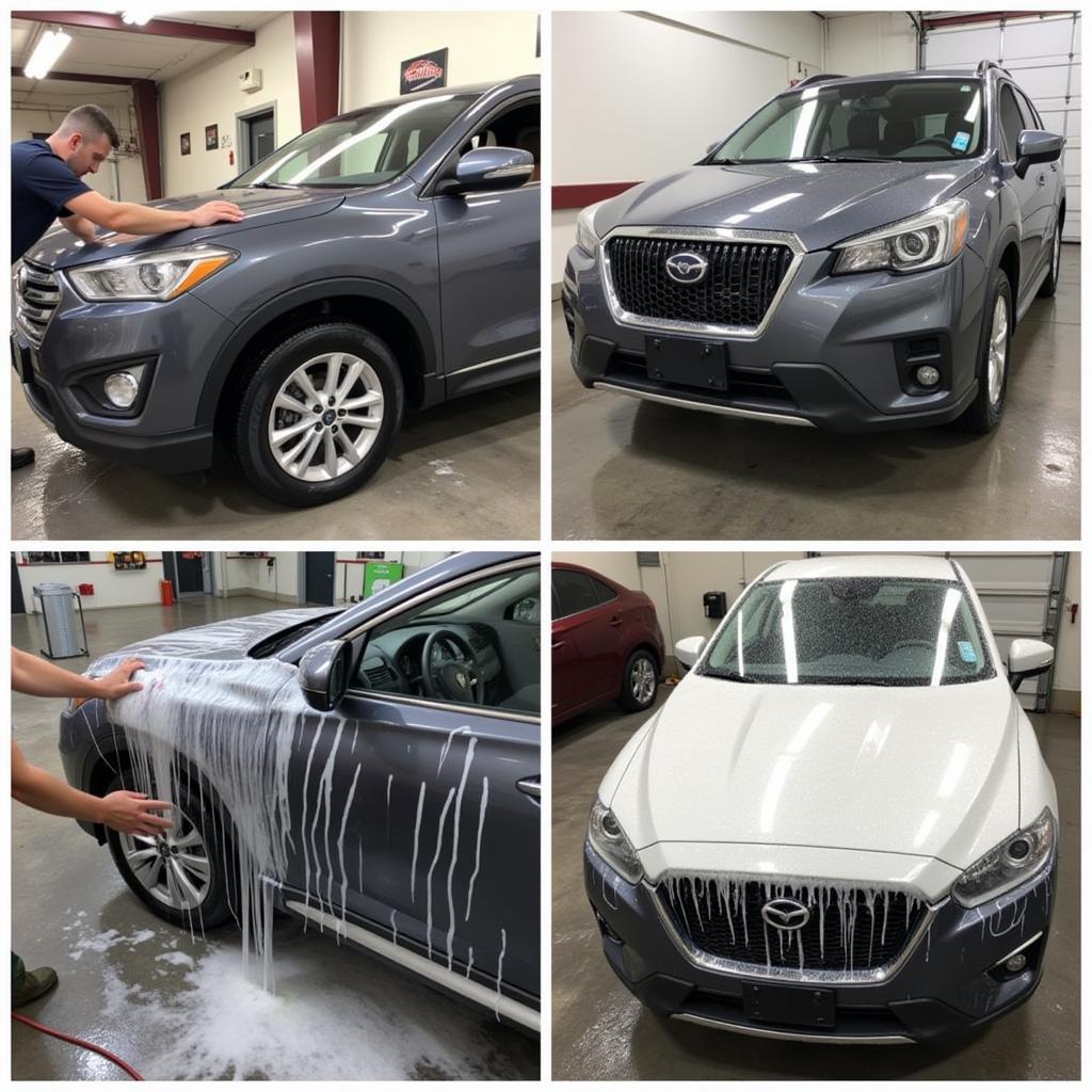 Melvin's Car Wash & Detail Exterior Cleaning Process