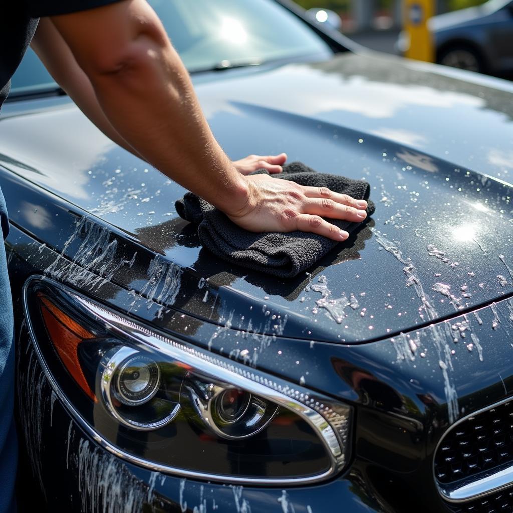 Mercedes Exterior Detailing