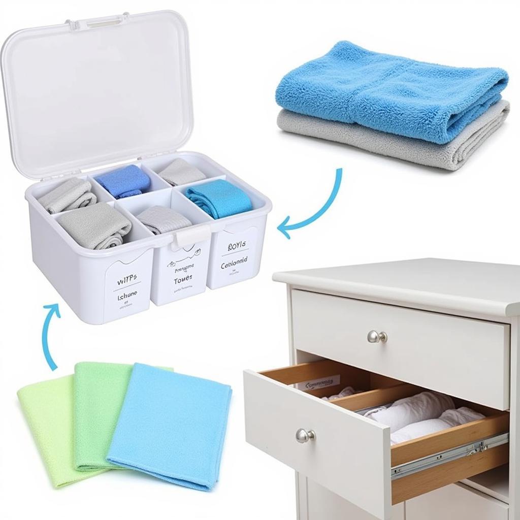 Microfiber Towel Storage Solutions