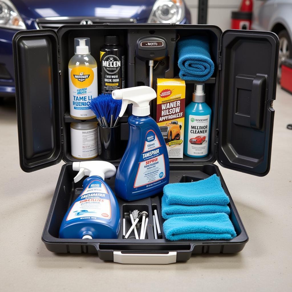 Mid-Range Car Detailing Kit Contents