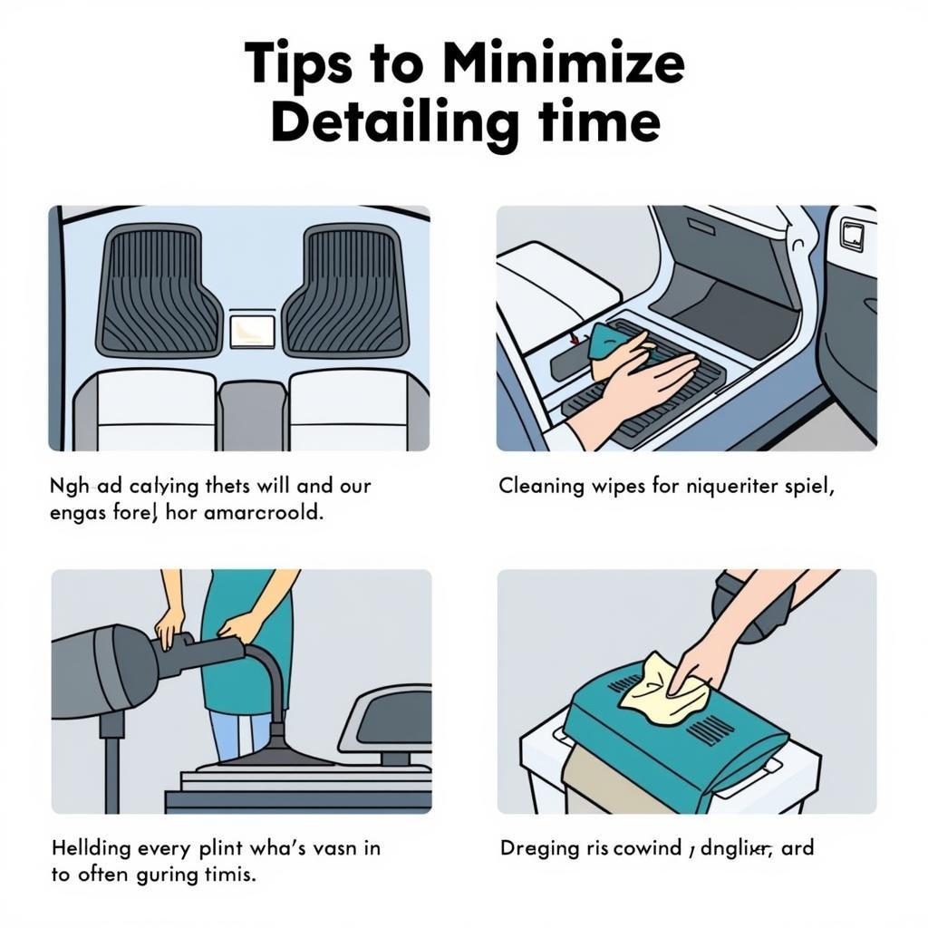 Tips to Minimize Car Detailing Time