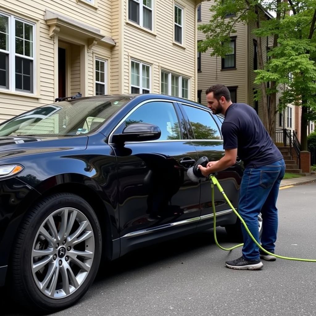 Mobile car detailing in Boston offers unparalleled convenience.