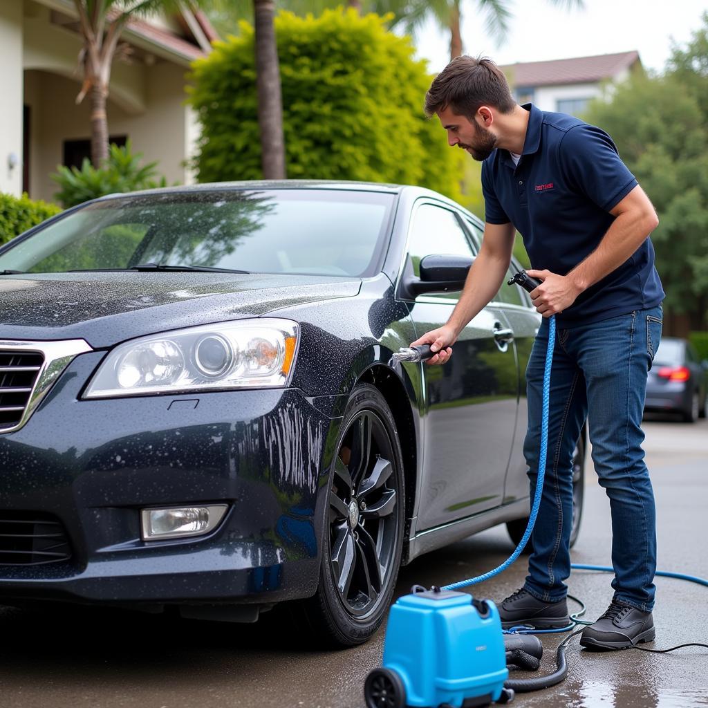 Mobile Car Detailing Los Angeles: Exterior Wash