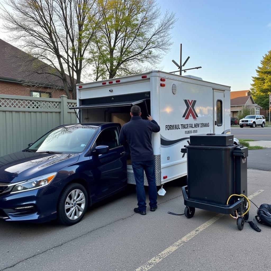 Mobile Car Detailing Service at Client's Location