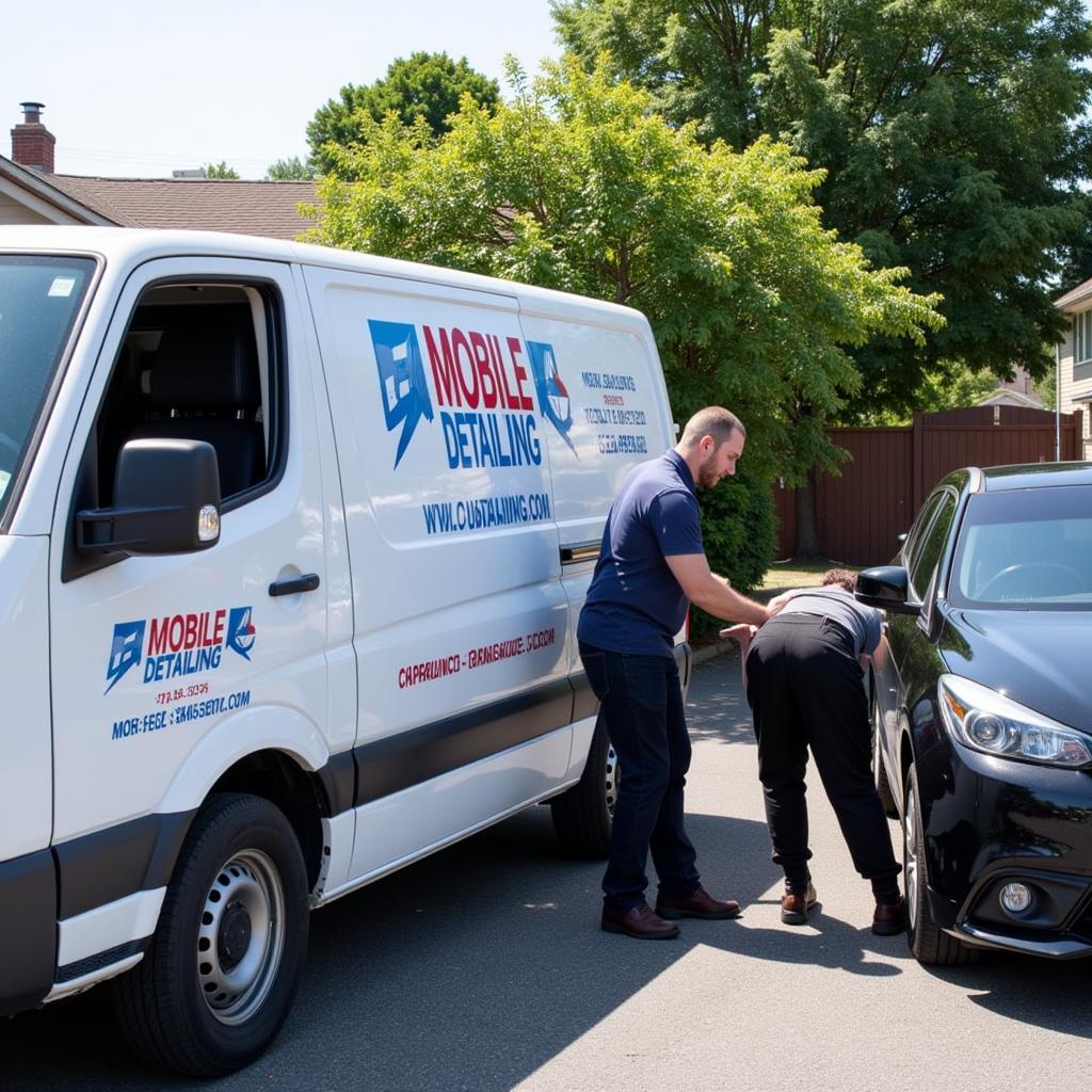 Mobile Car Detailing Services in Action