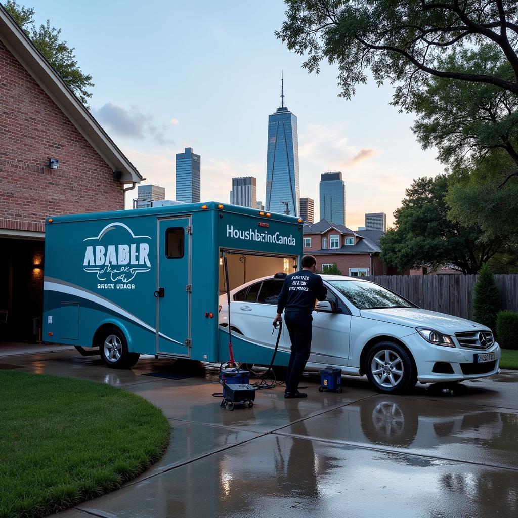 Mobile Car Wash and Detailing Service in Houston TX