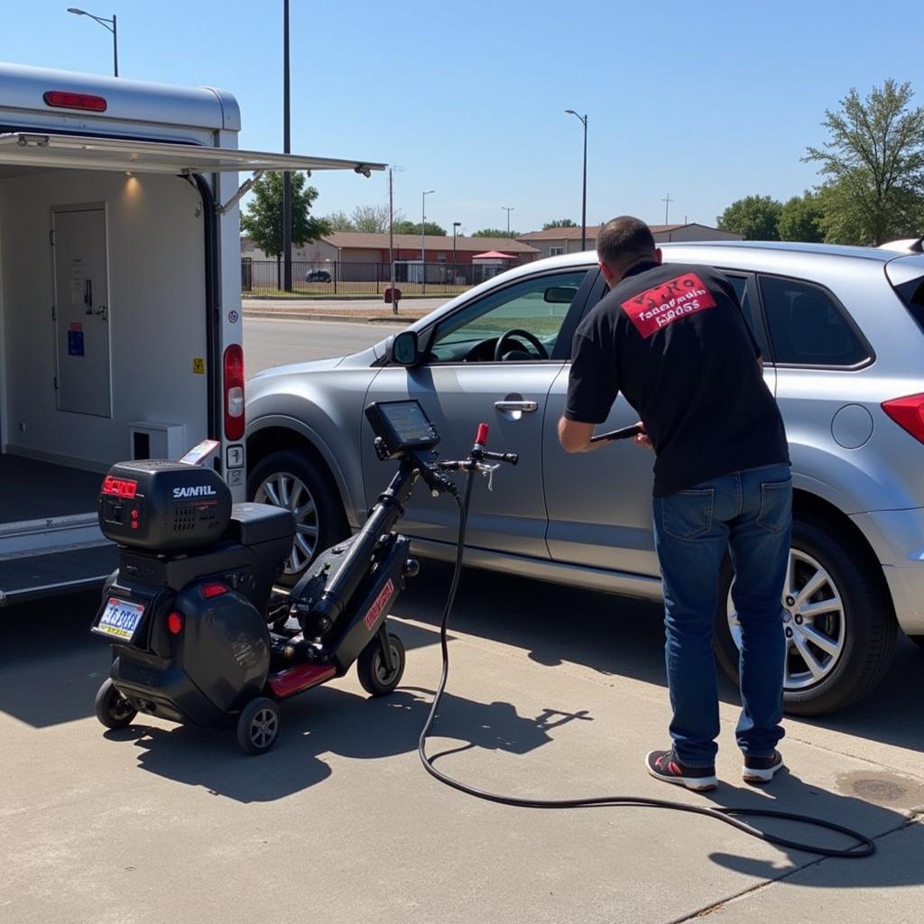 Mobile Car Wash & Detailing in Action