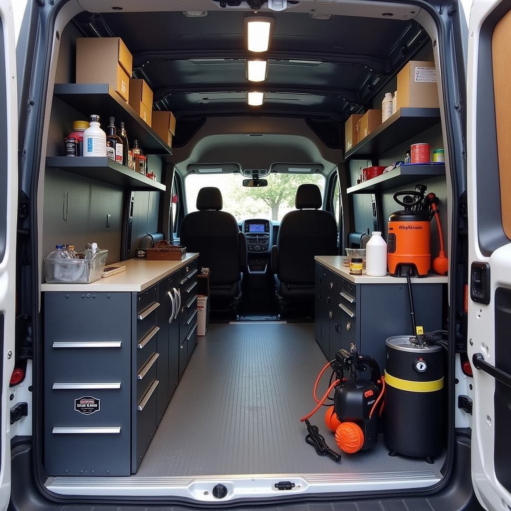 Essential Mobile Car Detailing Equipment Setup