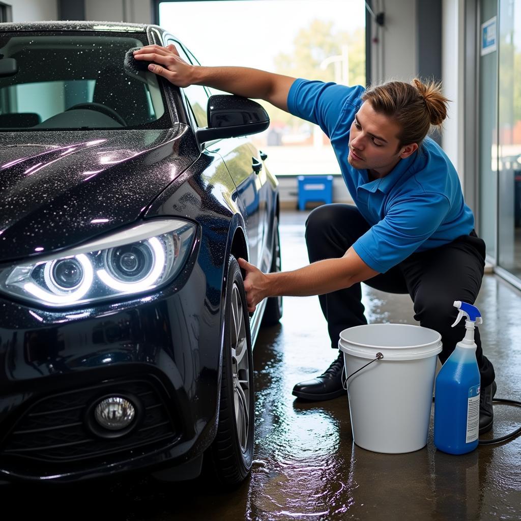 Mobile Hand Car Wash Detailing Process