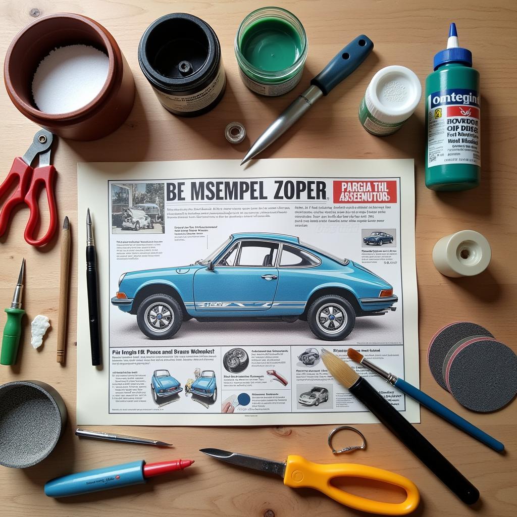 Essential Tools and Materials for Model Car Kits