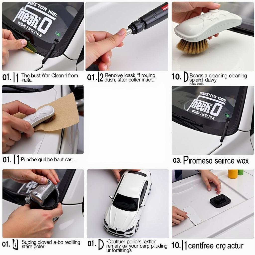 Preparing a Model Car for Paint Detailing