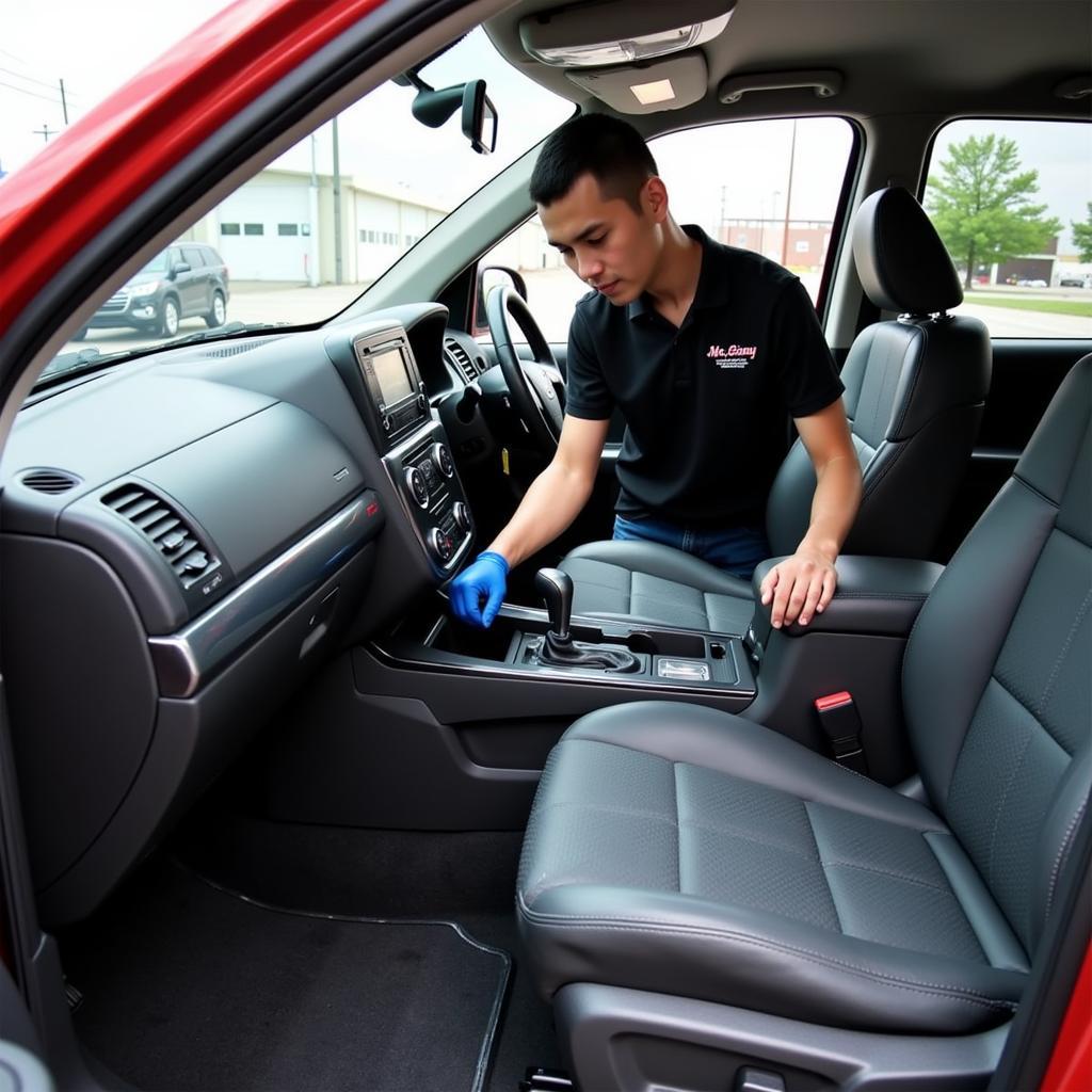 Mr. Soapy Interior Detailing Process