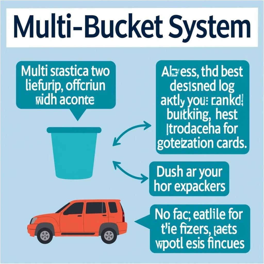 Multi-Bucket Car Detailing System