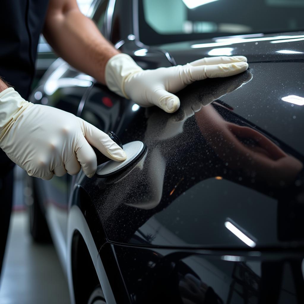 Applying Nanotechnology Car Coating