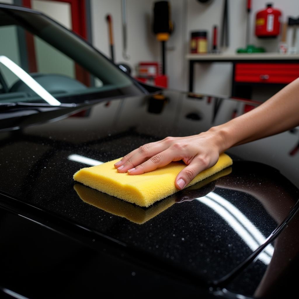 Applying Natural Carnauba Wax