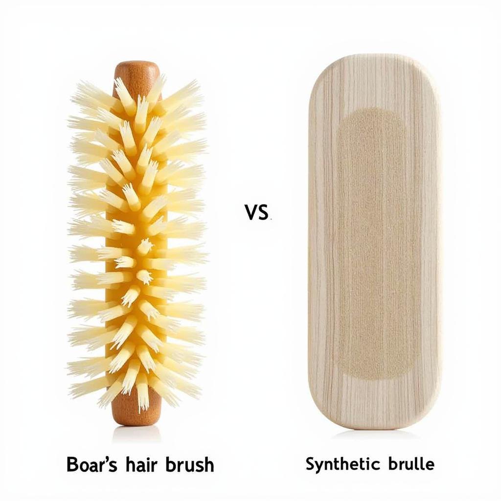 Comparing Natural and Synthetic Detailing Brushes