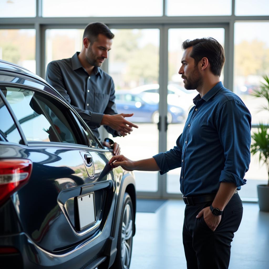 Negotiating Scratch Repair on a Certified Pre-Owned Honda