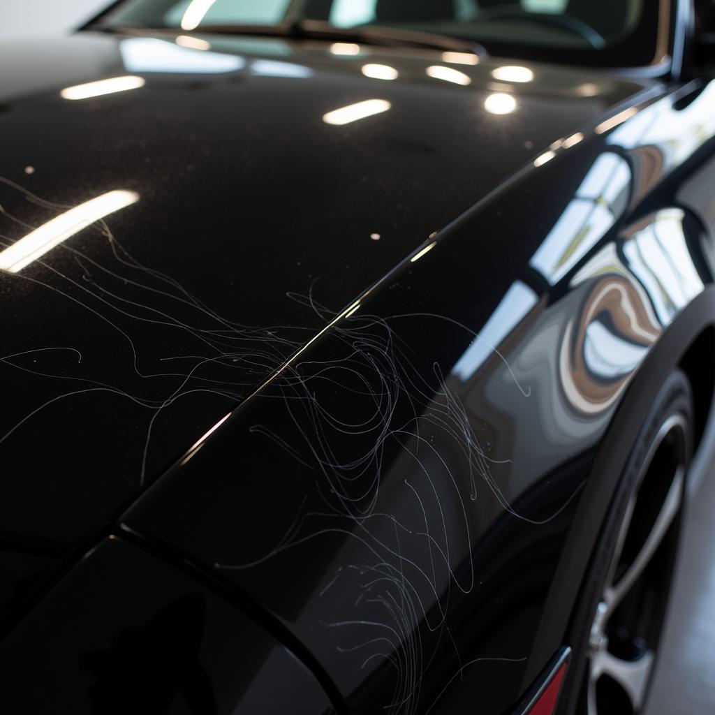 New Car Swirl Marks