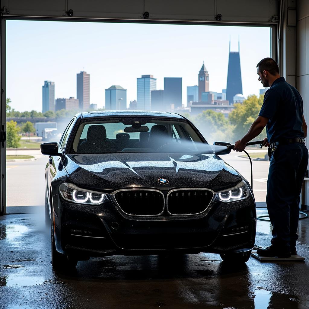 Exterior Car Wash in Niagara Falls