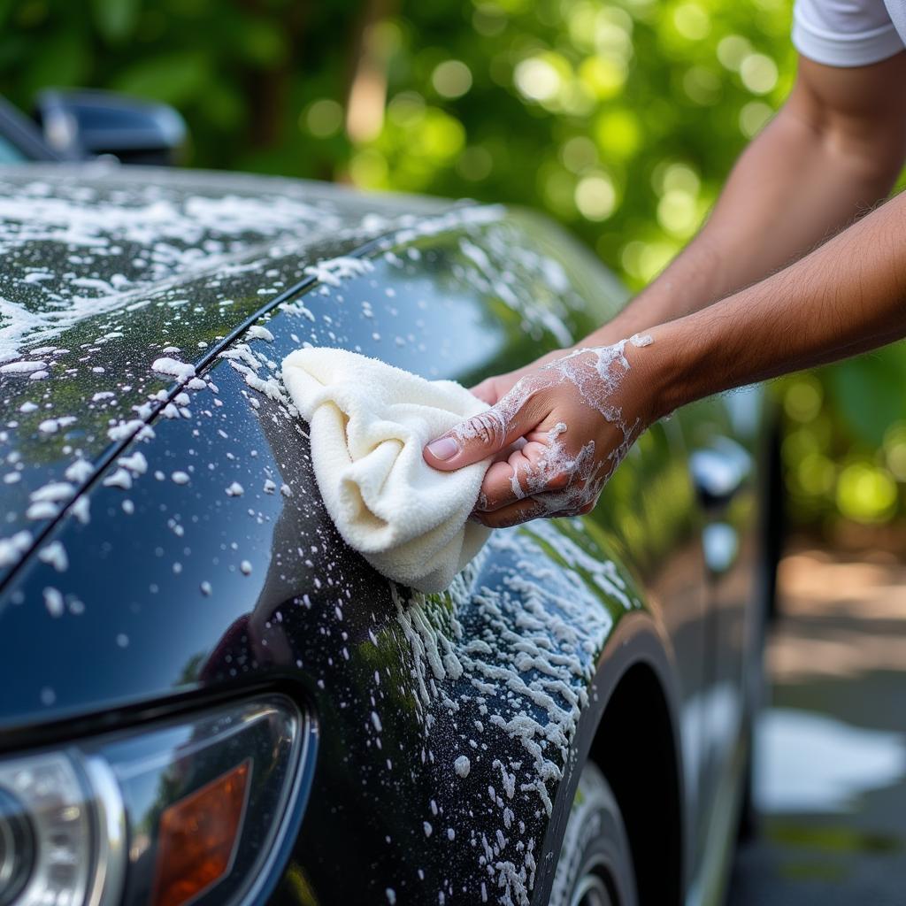 Car Detailing Exterior Wash in Oahu