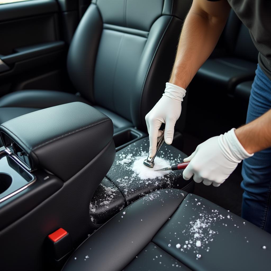 OKC Car Detailing Interior Cleaning