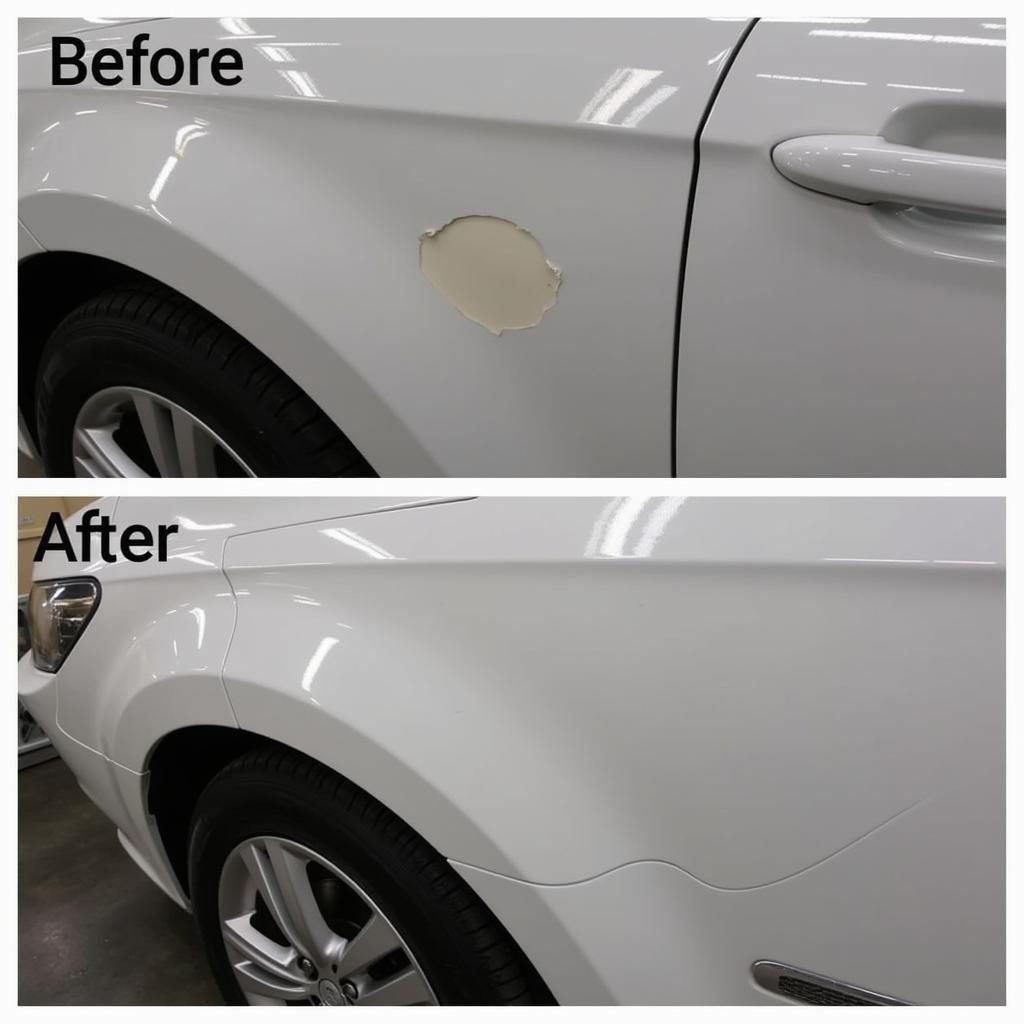 Car Paint Damage from Over-Polishing