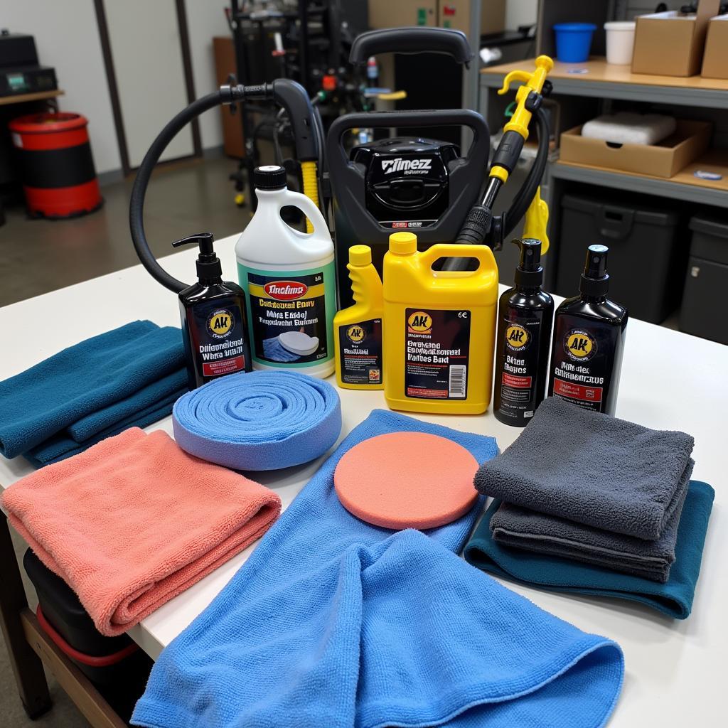 Pace Car Detailing Supplies