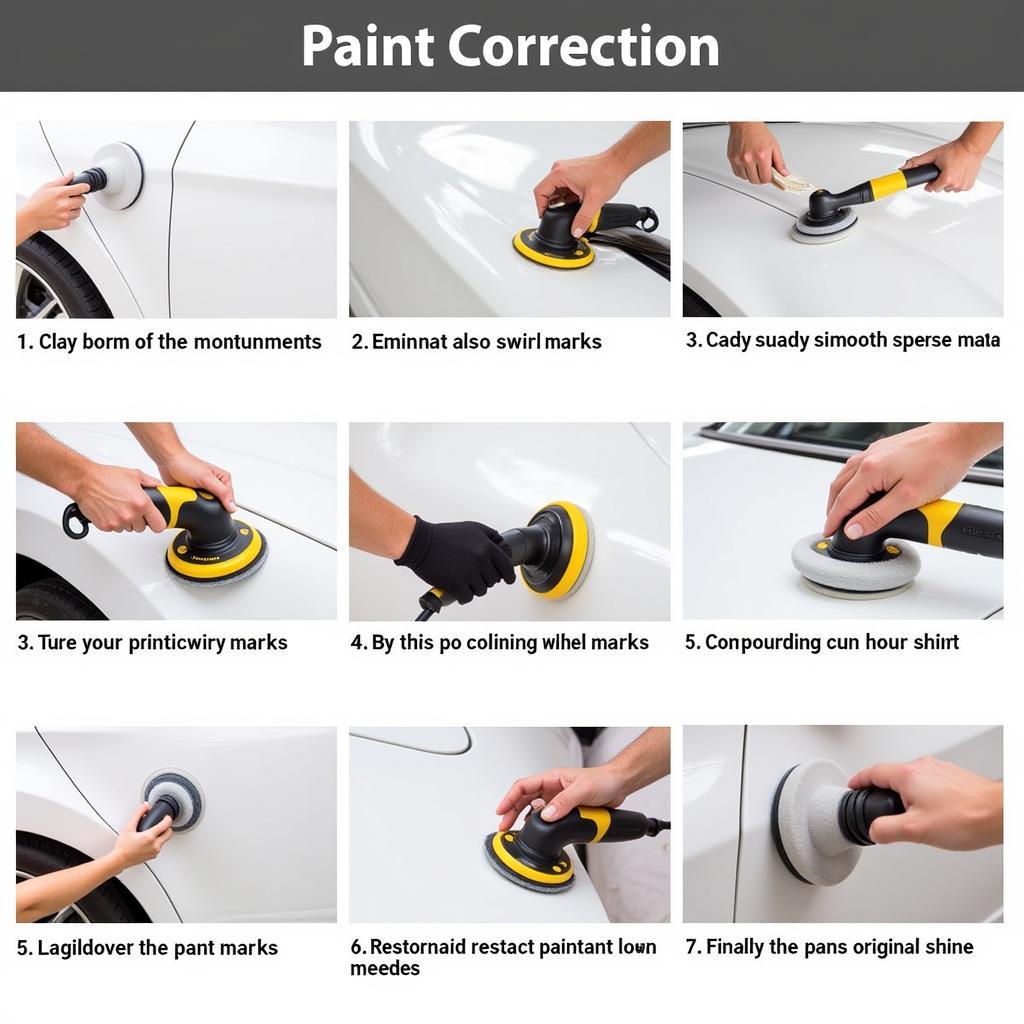 Car Paint Correction Process