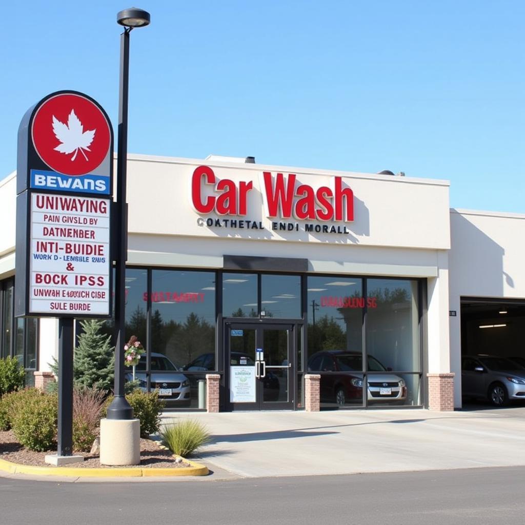 Paradise Car Wash Exterior