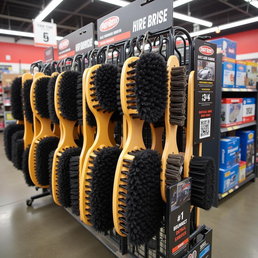 Pep Boys Detail Brush Selection