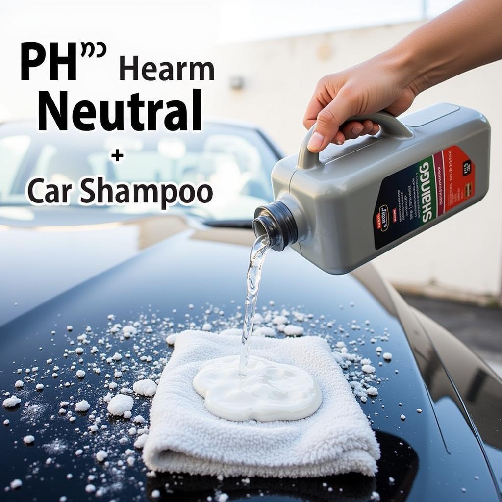 pH-Neutral Car Shampoo for Safe and Effective Cleaning