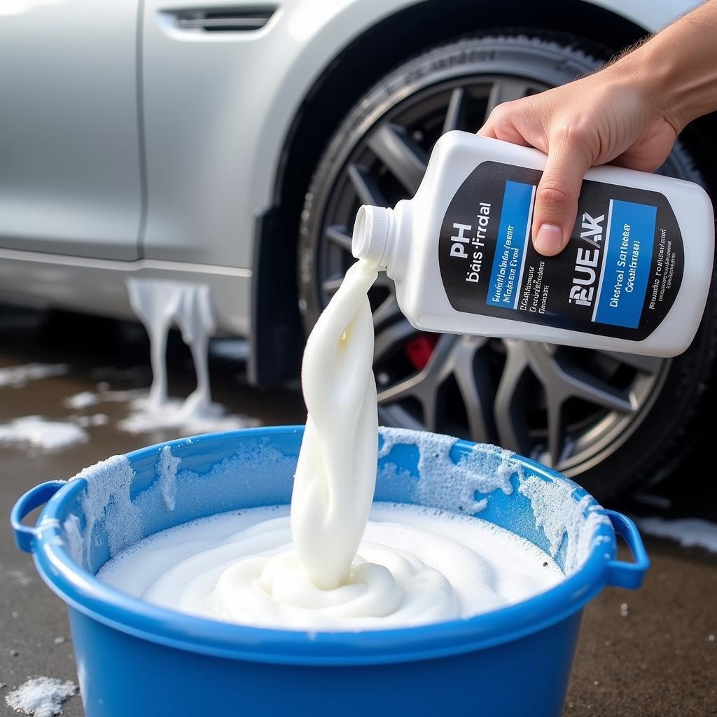 pH-Neutral Car Wash Soap for Detailing