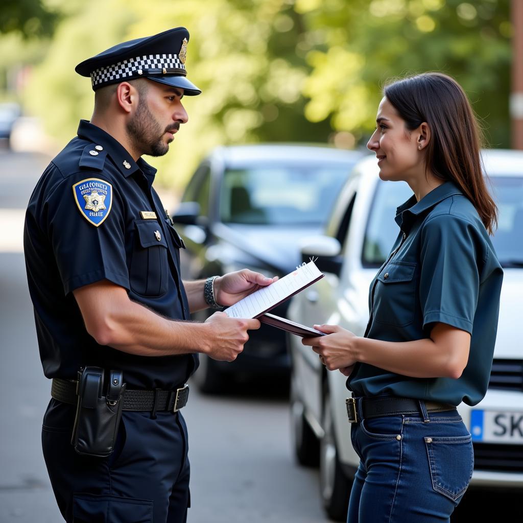 Reporting a Hit-and-Run Incident to the Police