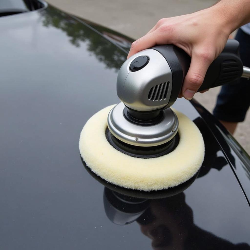 Polishing Car Paint with a Dual-Action Polisher