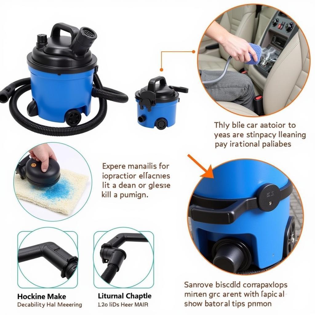 Portable Extractor for Car Detailing