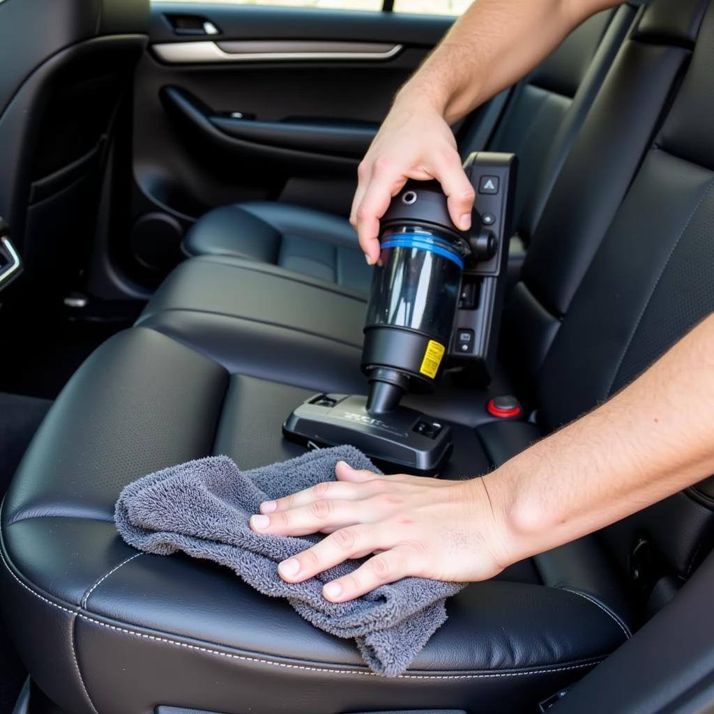 Preparing Leather Car Seats for Cleaning