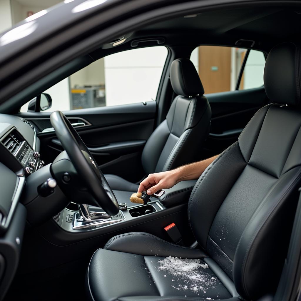 Interior car cleaning and detailing in Princeton NJ