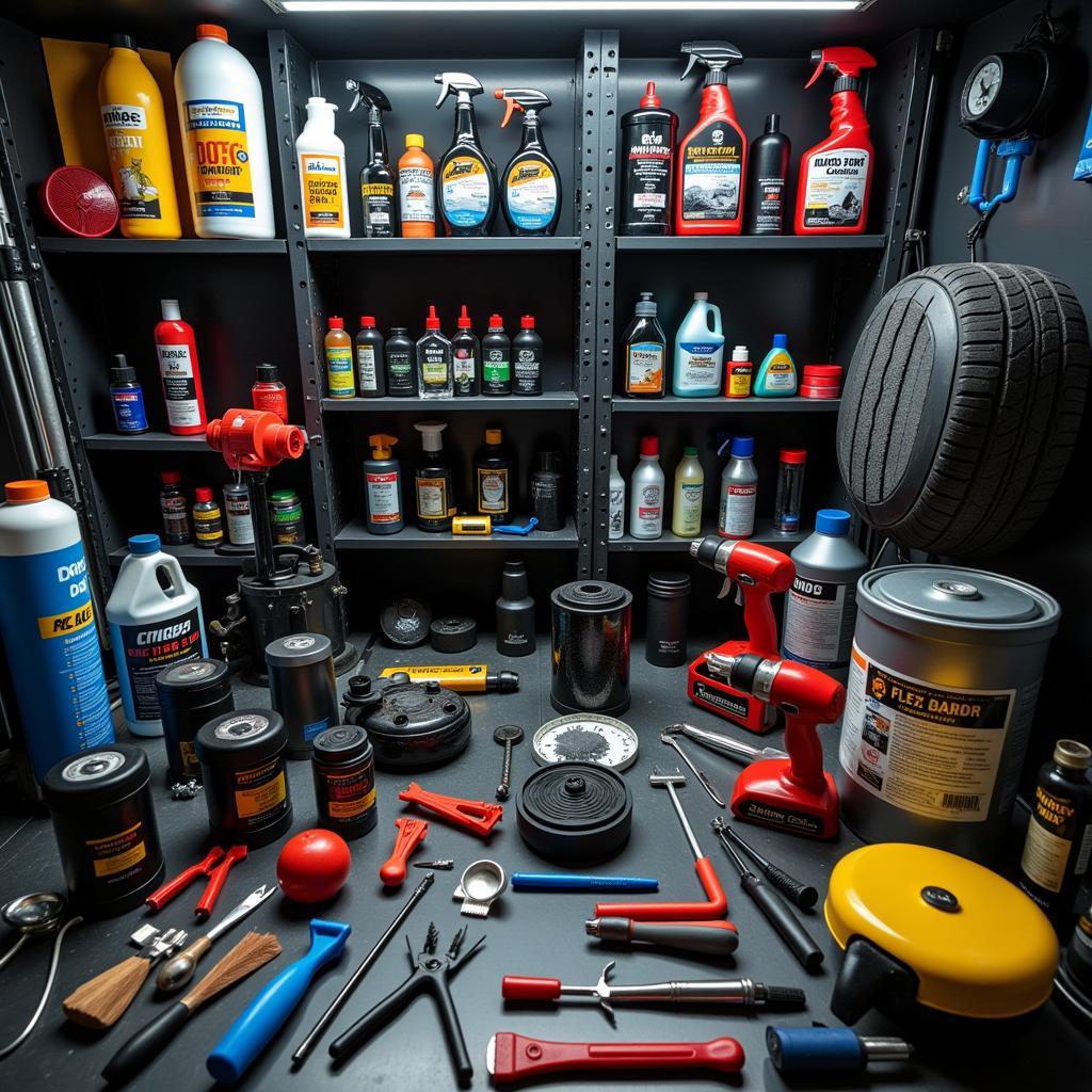 Professional Auto Detailing Tools