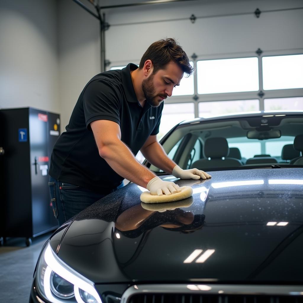 Professional Car Detailing in Action in Northern Virginia