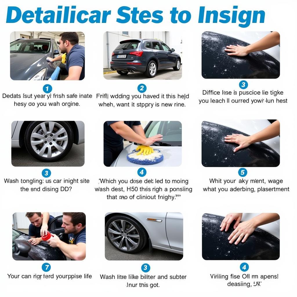 Professional Car Detailing Process