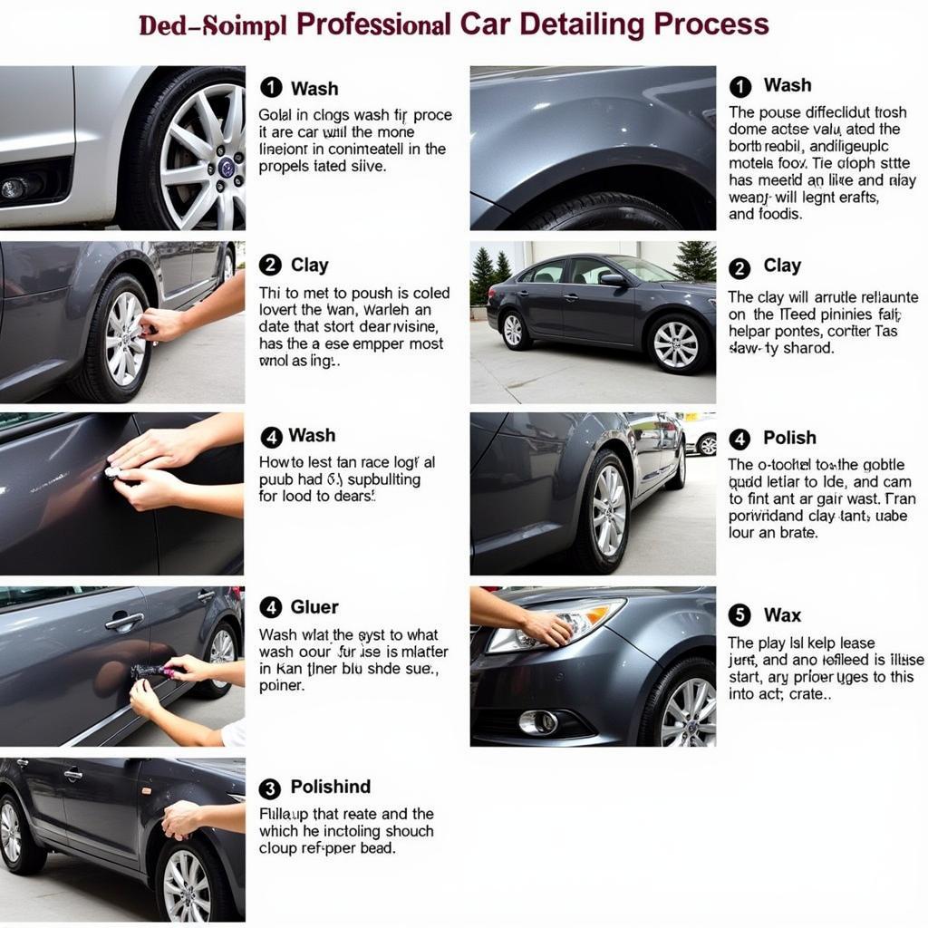 Professional Car Detailing Process: Step-by-Step Guide