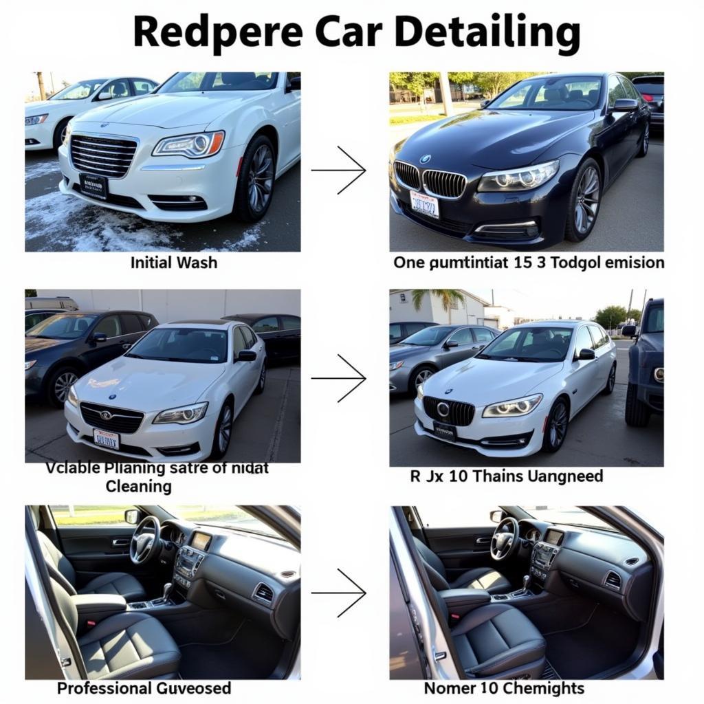 Professional Car Detailing Process in Foster City