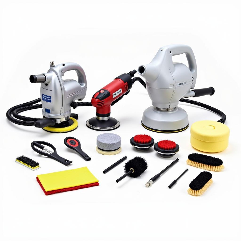 Professional Car Detailing Tools and Equipment