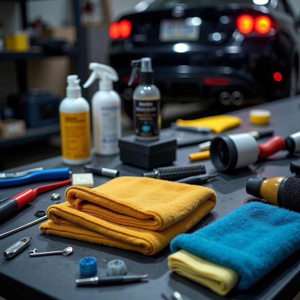 Professional Car Detailing Tools